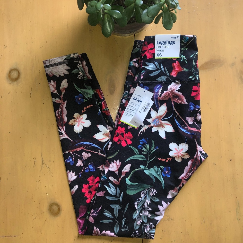 Old Navy Floral Leggings